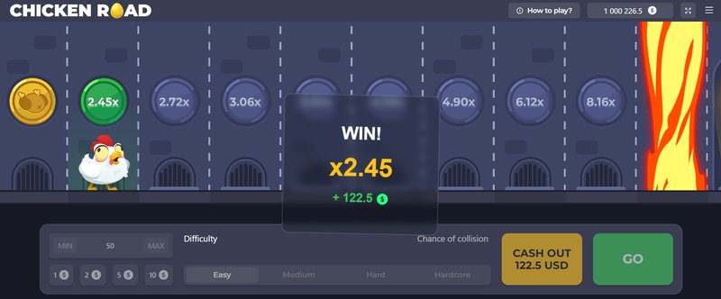 Spain - juego chicken road